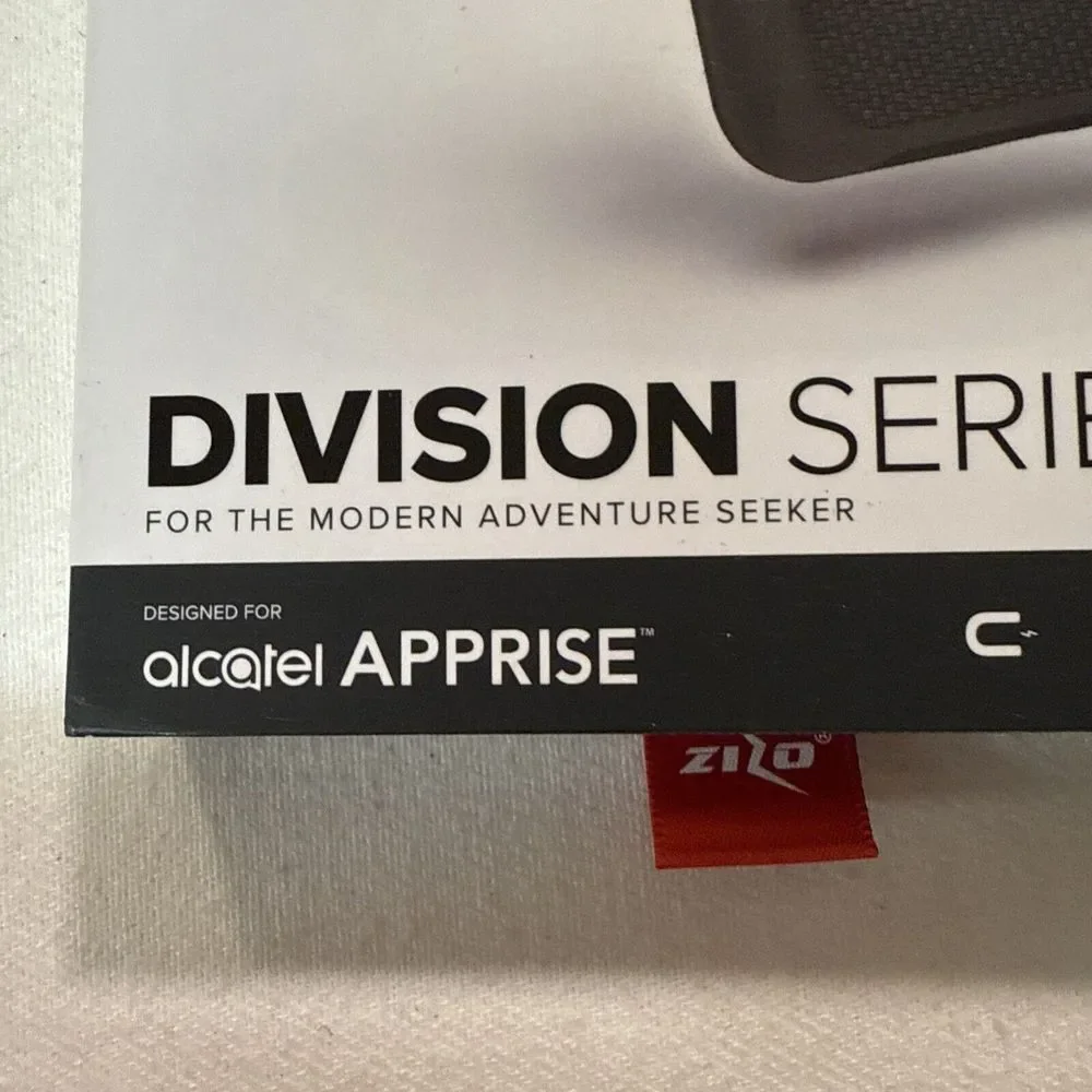 Alcatel Apprise ZIZO Case Division Series‎ Cover Black Brand New